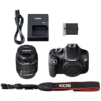 Amazon.com : Canon EOS 4000D / Rebel T100 DSLR Camera w/EF-S